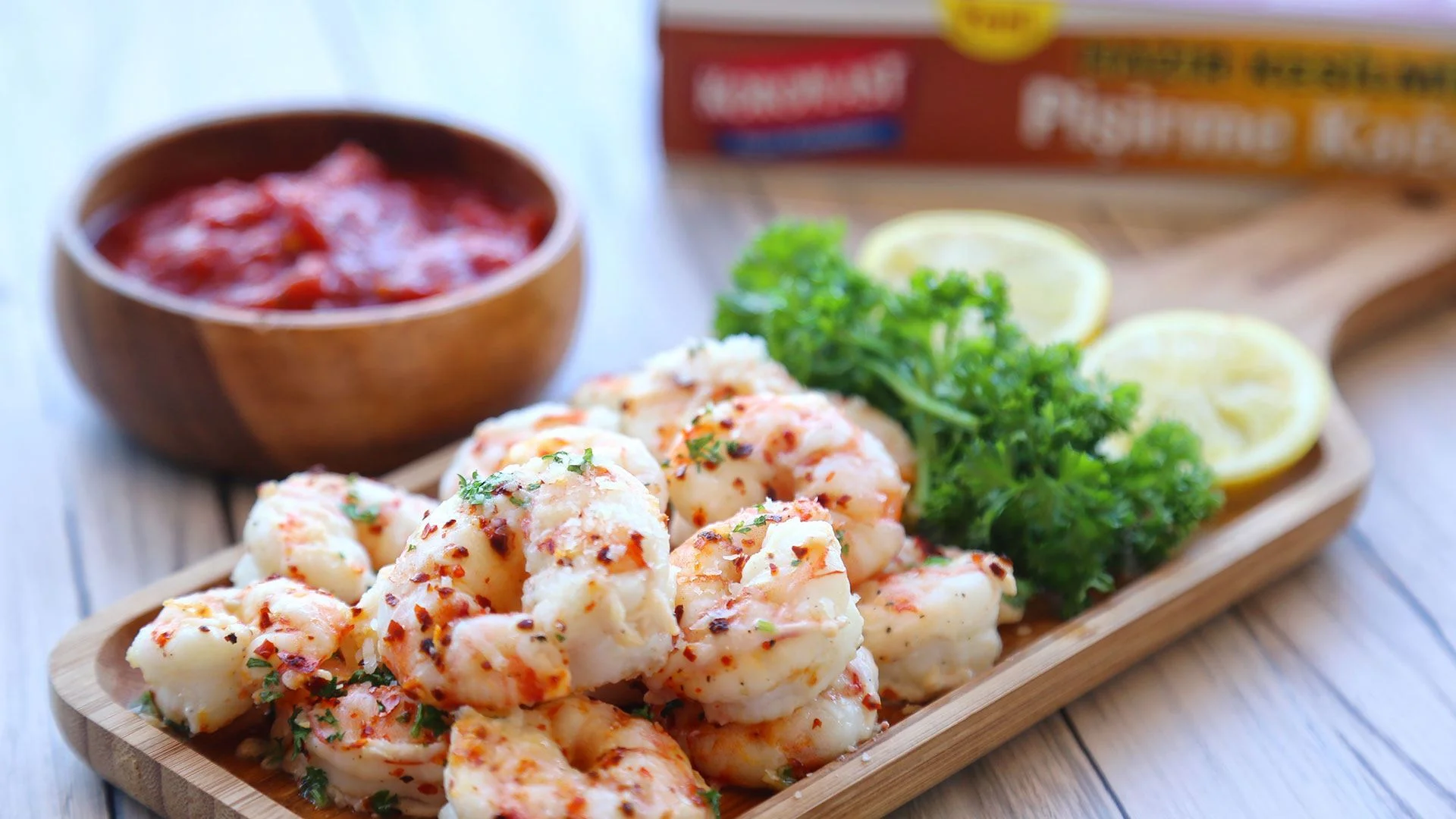 Sarımsaklı Parmesanlı Karides