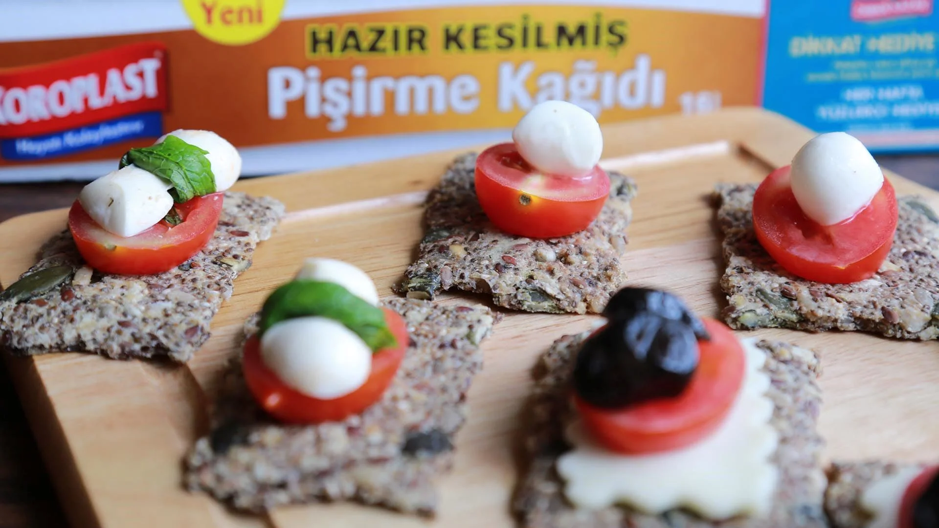 Chia Tohumlu Tuzlu Kraker