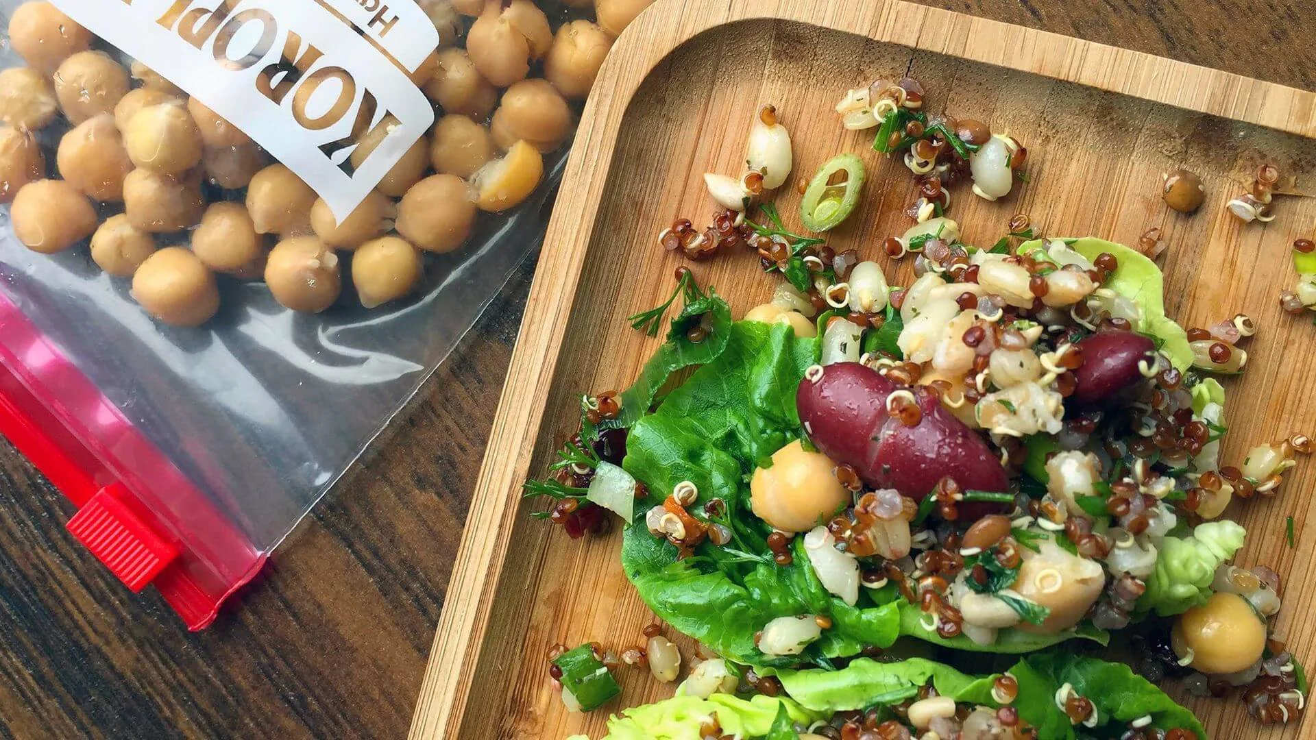Tahıllı Kinoa Salatası 