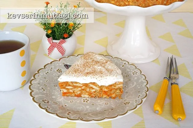 Havuçlu Mozaik Pasta Tarifi