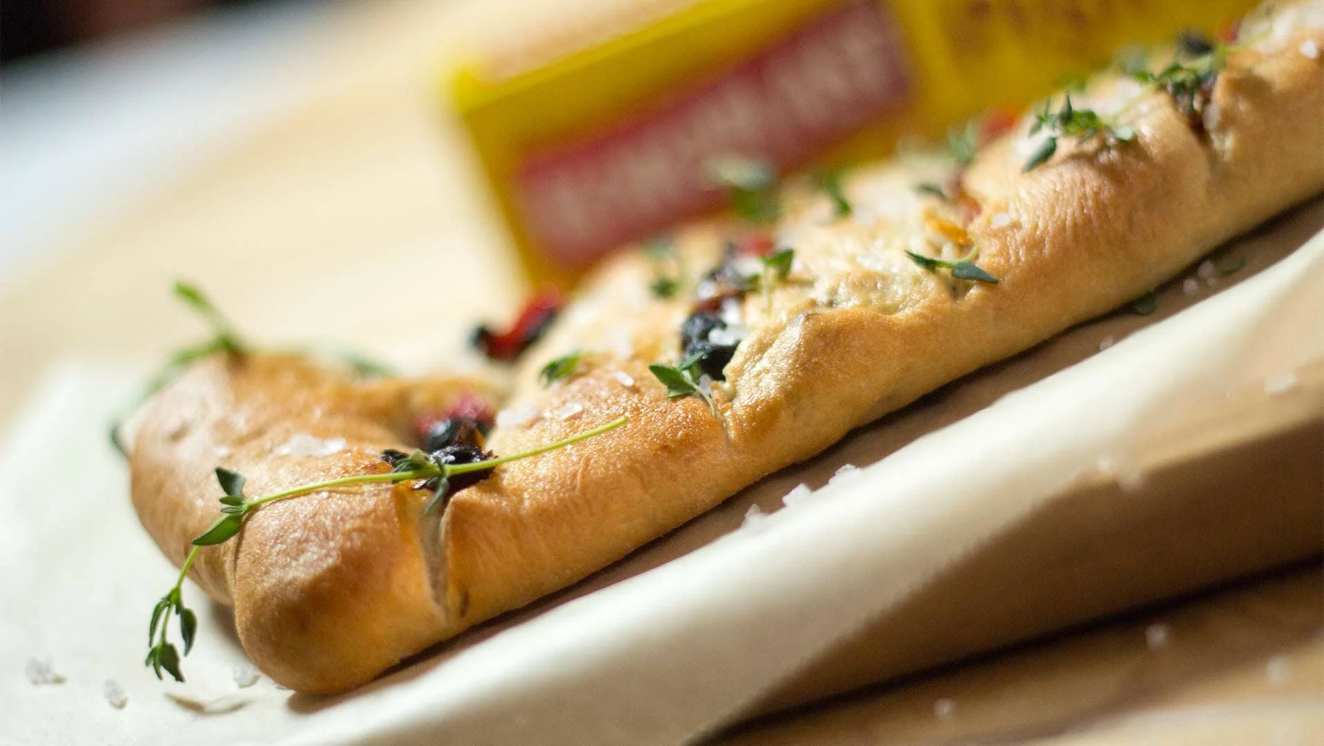 Focaccia İtalyan Ekmeği Yapımı