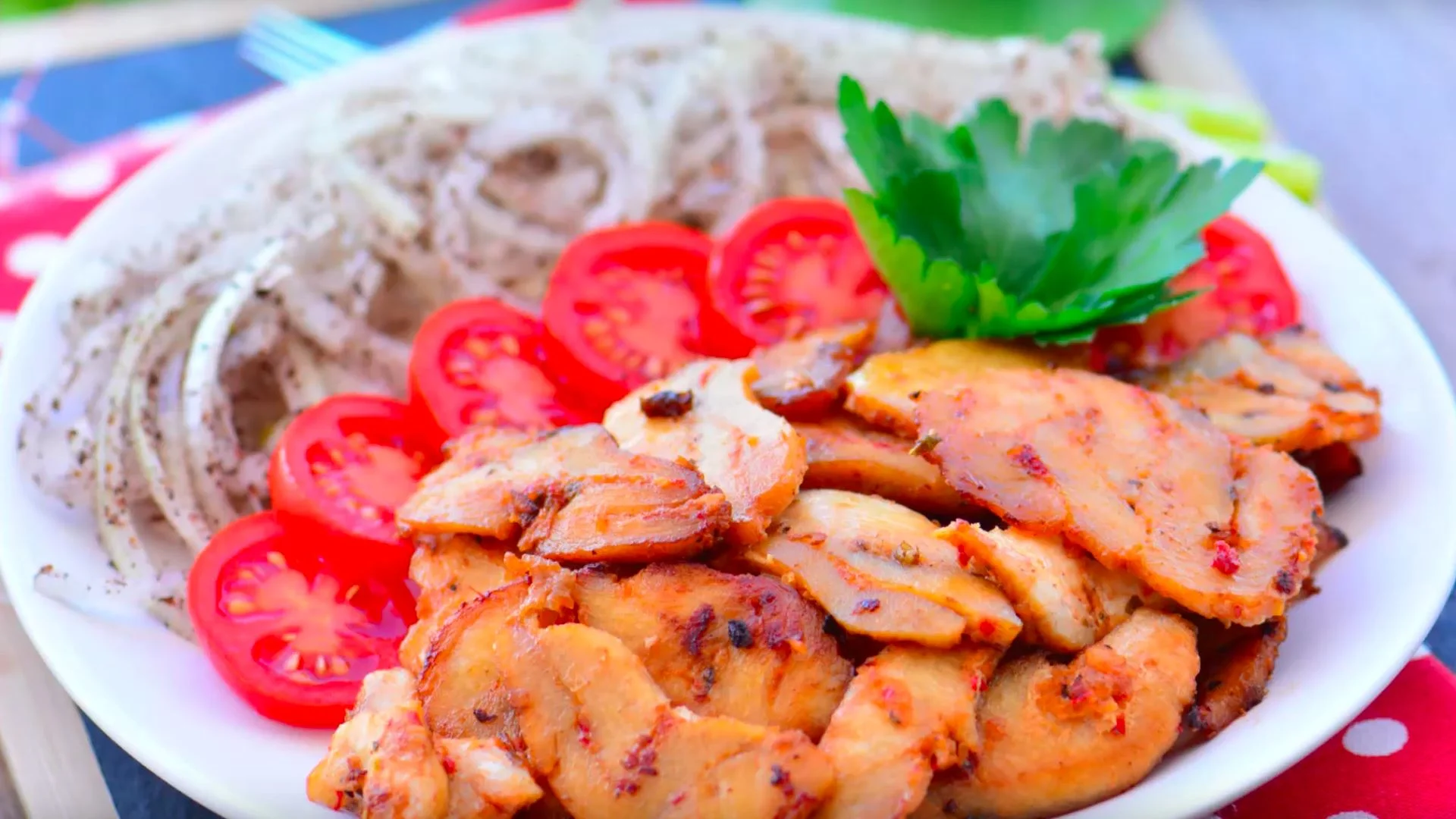 Ev Yapımı Tavuk Döner