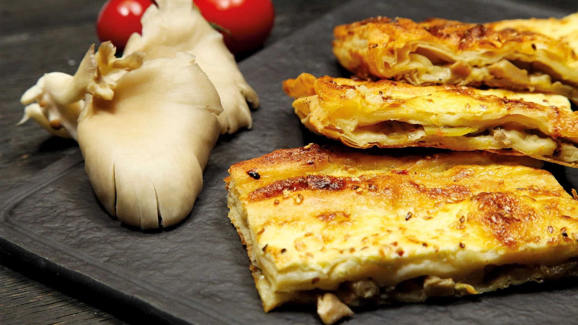 İstiridye Mantarlı Börek