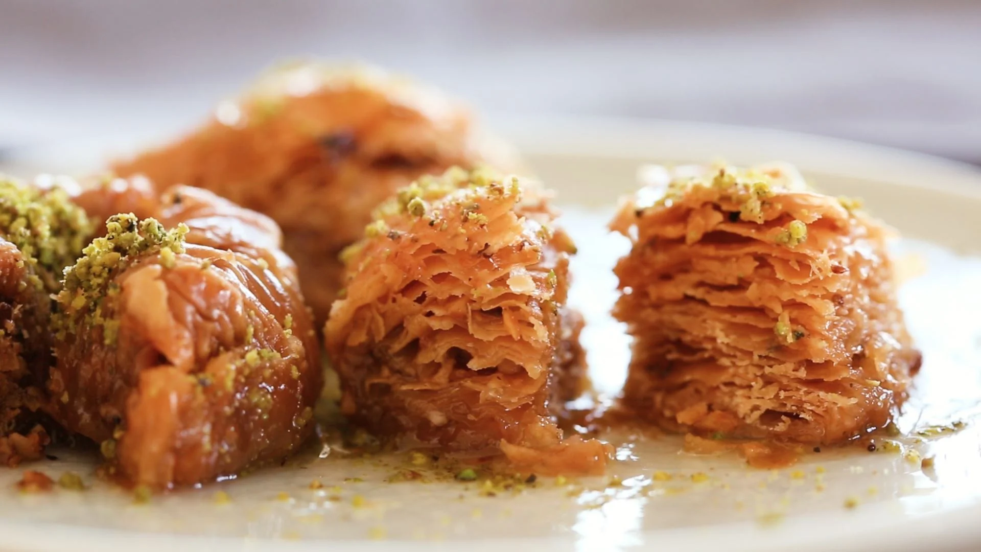 1 Tepside 3 Çeşit Baklava