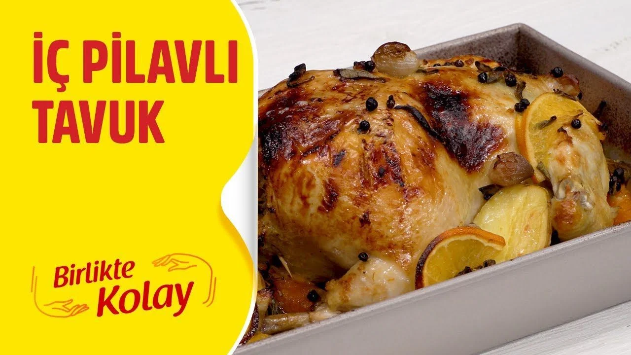 Portakallı İç Pilavlı Tavuk